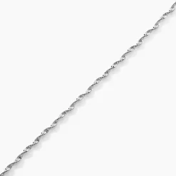 Marc Orian Bracelets|Bijoux Fantaisie > Bracelet Ciana Torsade Diamante Argent Blanc