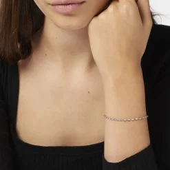 Marc Orian Bracelets|Idées Cadeaux Femme > Bracelet Ciana Torsade Diamante Argent Blanc