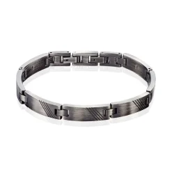 PHEBUS HIM Bracelets Homme|Bracelets Acier Inoxydable > Bracelet Clara-rose Acier Noir