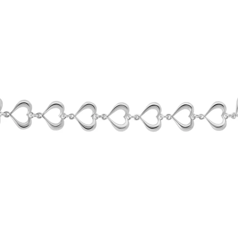 Bracelet Cleofee Argent Blanc
