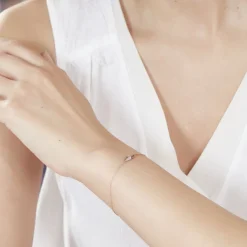 Marc Orian Bracelets Or|Bijoux Diamant > Bracelet Clodie Or Rose Diamant