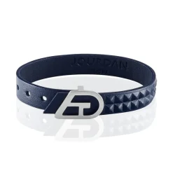 JOURDAN Bracelets Cuir|Bracelets Homme > Bracelet Clovis Acier Blanc