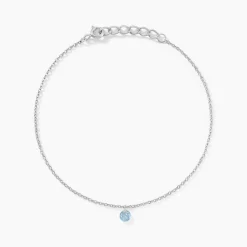 Bracelet Constantin Argent Blanc Oxyde De Zirconium