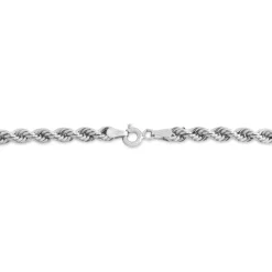 Bracelet Cordelia Maille Corde Or Blanc