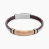 Bracelet Cuir De Vache Marron