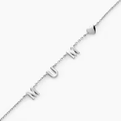 Marc Orian Bracelets|Idées Cadeaux Femme > Bracelet Cœur D'amour Argent Blanc