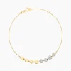 Marc Orian Bracelets Or|Bijoux Zirconium > Bracelet Dagmar Or Jaune Oxyde De Zirconium