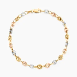 Bracelet Dami Or Tricolore