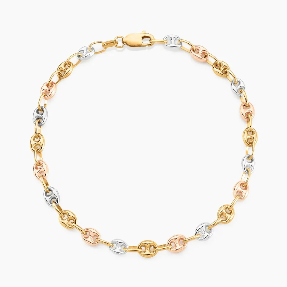 Bracelet Dami Or Tricolore