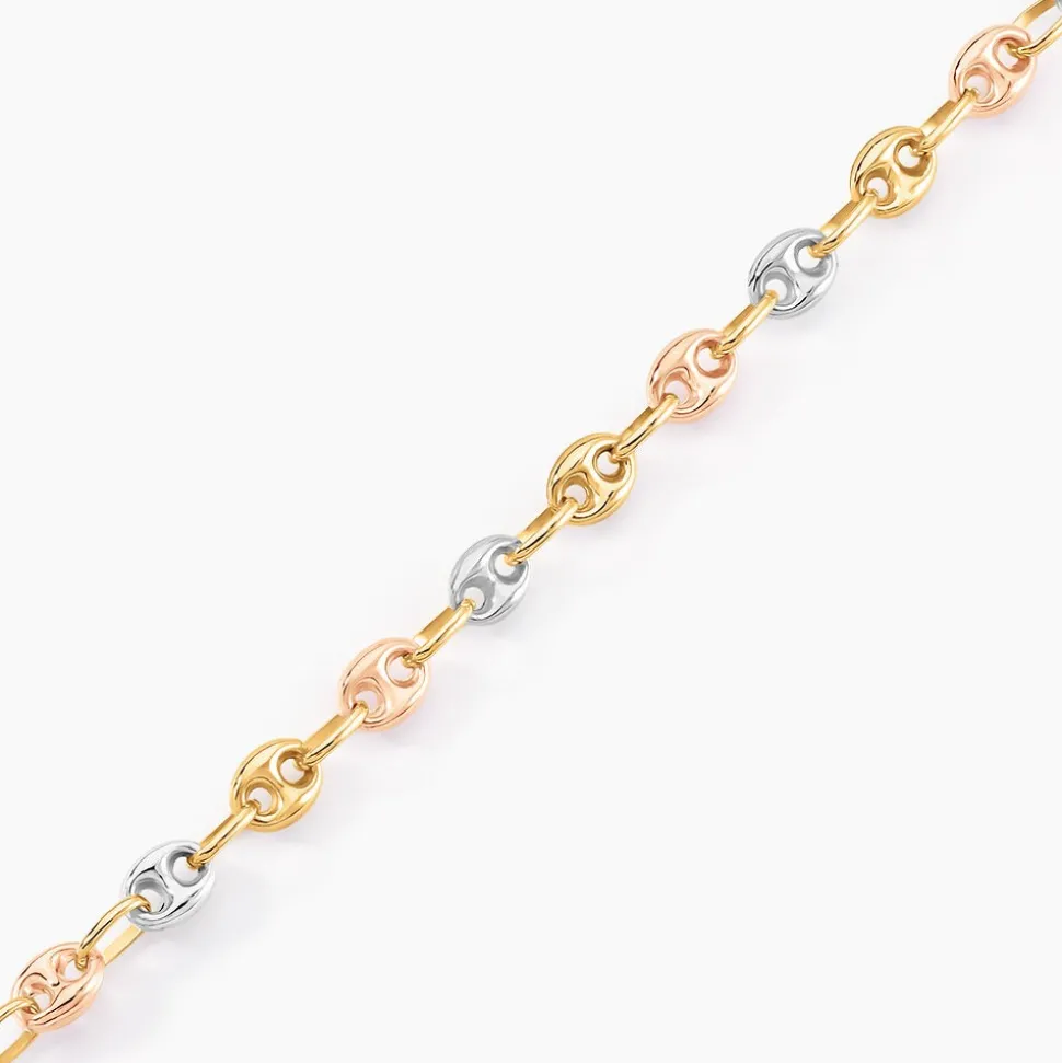 Bracelet Dami Or Tricolore