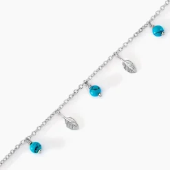 Marc Orian Bracelets|Idées Cadeaux Femme > Bracelet Darcie Argent Blanc Turquoise