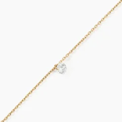 Bracelet Delma Plaqué Or Jaune Oxyde De Zirconium