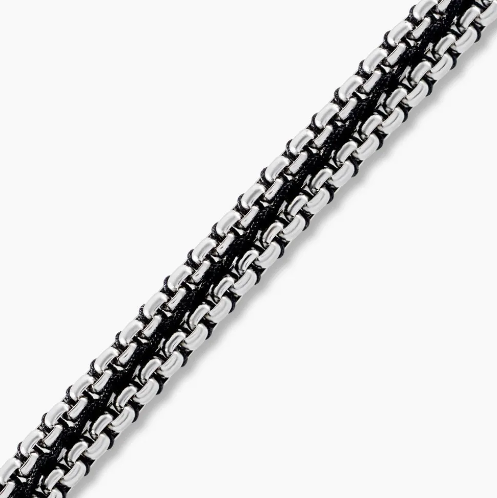 Bracelet Dilhan Acier Blanc