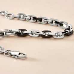 Marc Orian Bracelets Homme|Bracelets Acier Inoxydable > Bracelet Eirik Acier Bicolore