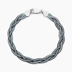 Bracelet Elae Argent Bicolore