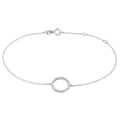 Bracelet Elandine Or Blanc Diamant