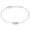 Bracelet Elies Argent Blanc Oxyde De Zirconium