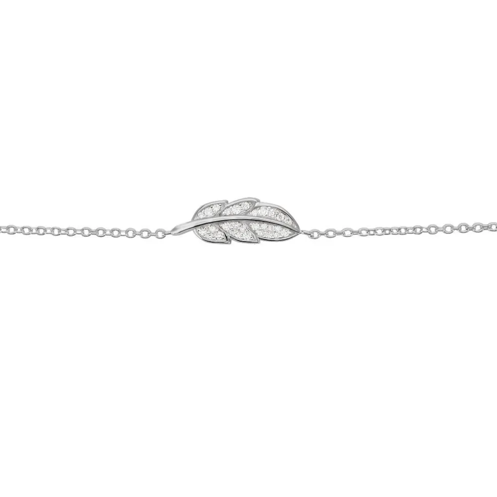 Bracelet Elies Argent Blanc Oxyde De Zirconium