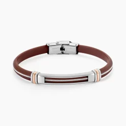 Marc Orian Bracelets Homme|Bracelets Acier Inoxydable > Bracelet Ellis Acier Blanc