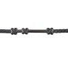 Marc Orian Bracelets Cuir|Bracelets Homme > Bracelet Emilien Acier Noir