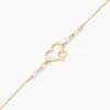Bracelet Eri Or Jaune Perle De Culture