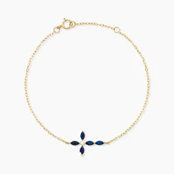 Marc Orian Bracelets Or|Bijoux Zirconium > Bracelet Eser Or Jaune Oxyde De Zirconium