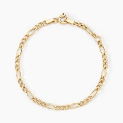 Marc Orian Bracelets Or|Idées Cadeaux Enfant > Bracelet Esma Maille Alternee 1/3 Or Jaune