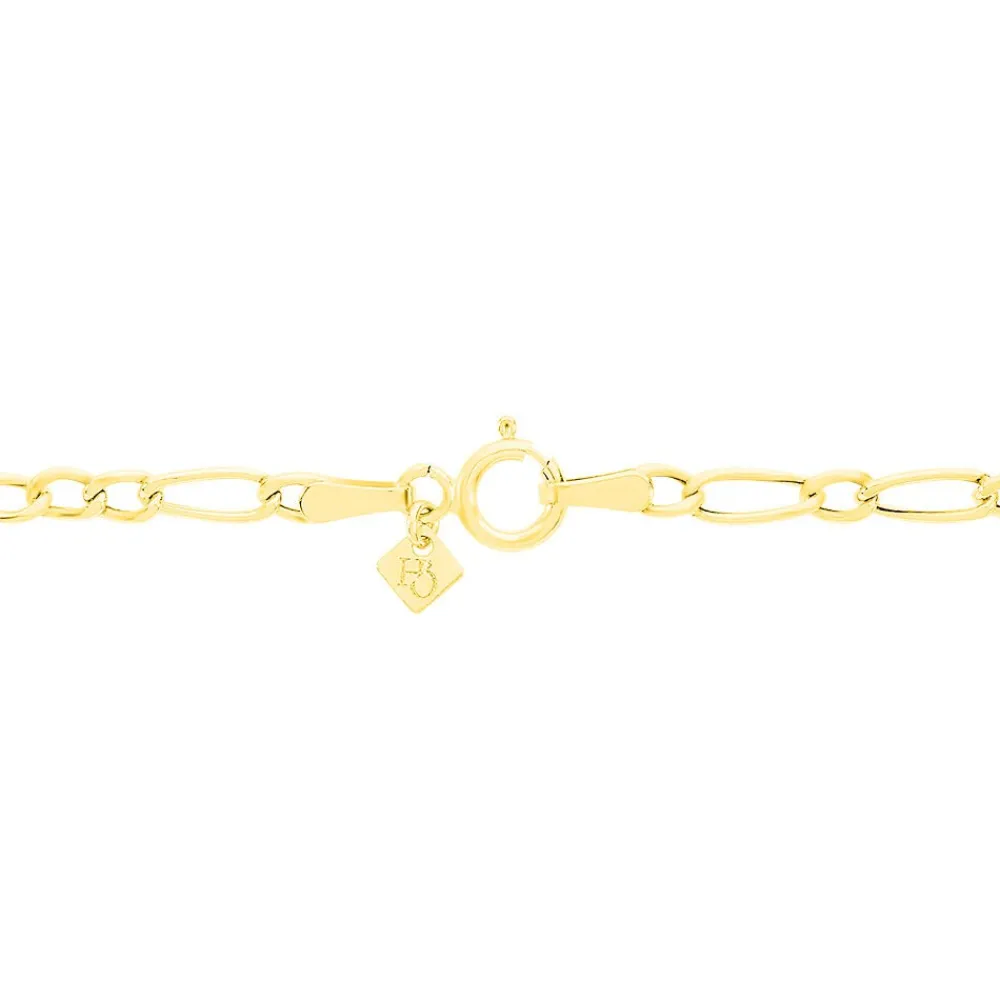 Marc Orian Bracelets Or|Idées Cadeaux Enfant > Bracelet Esma Maille Alternee 1/3 Or Jaune