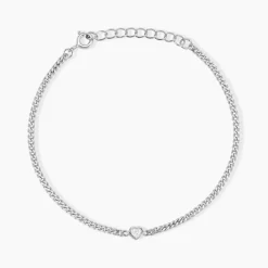 Marc Orian Bracelets|Bijoux Fantaisie > Bracelet Eternity Argent Blanc Oxyde De Zirconium