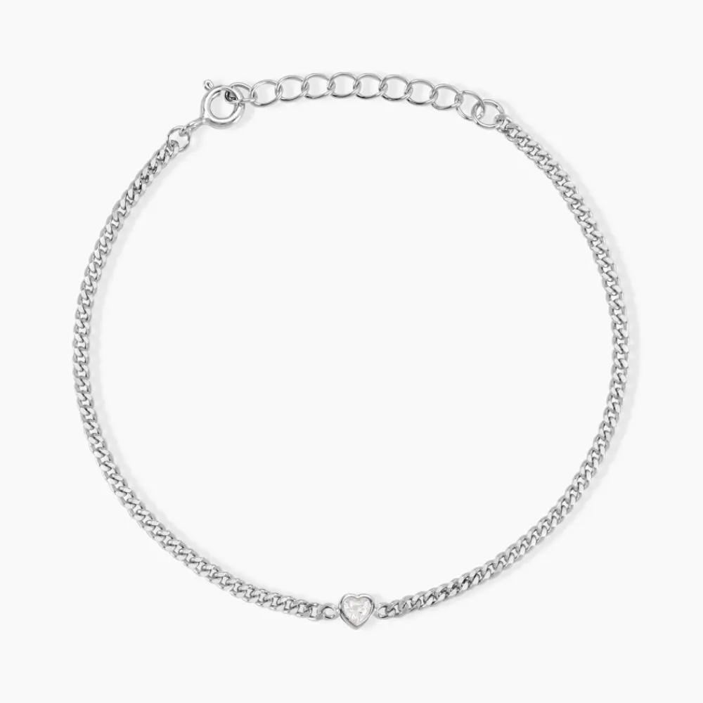 Marc Orian Bracelets|Bijoux Fantaisie > Bracelet Eternity Argent Blanc Oxyde De Zirconium