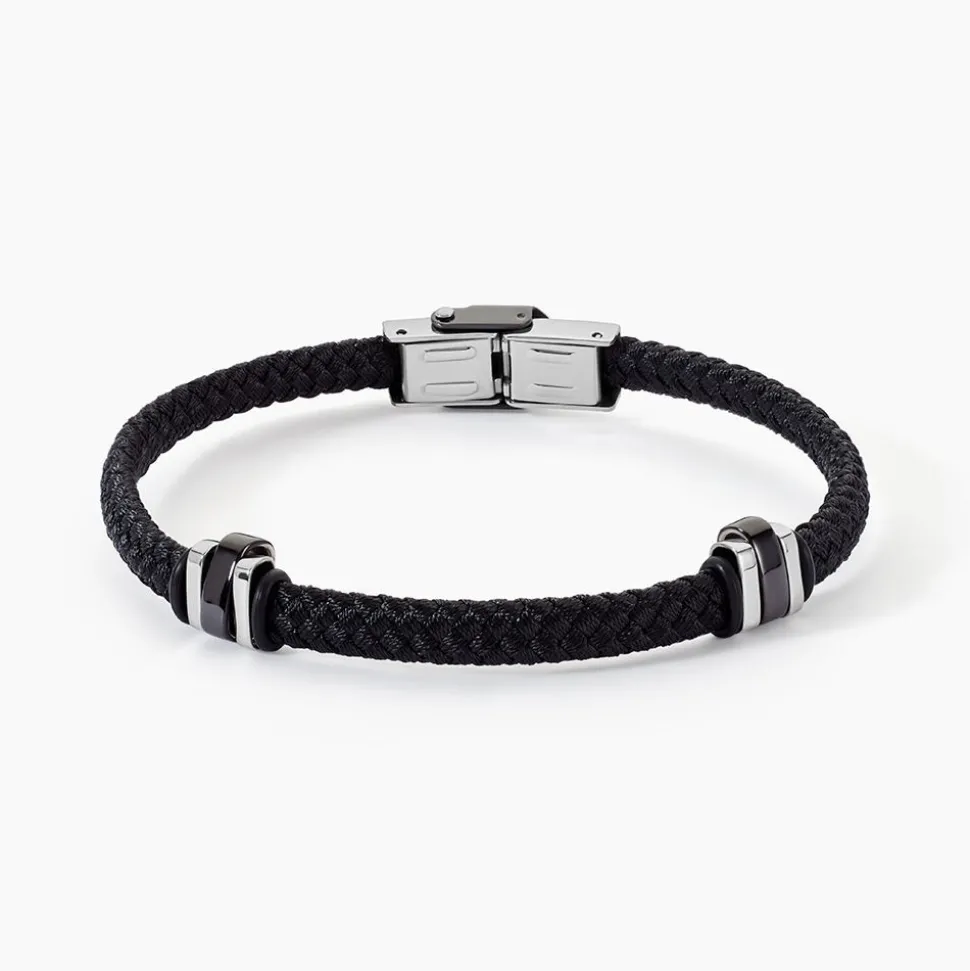 Bracelet Etienne Acier Blanc