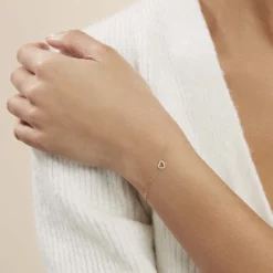 Marc Orian Bracelets Or|Bijoux Zirconium > Bracelet Eufemia Or Jaune Oxyde De Zirconium