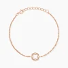 Marc Orian Bracelets|Idées Cadeaux Femme > Bracelet Eugenie Argent Rose Oxyde De Zirconium