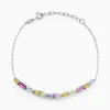 Marc Orian Bracelets|Idées Cadeaux Femme > Bracelet Evasion Argent Blanc Pierre De Synthese Oxyde De Zirconium
