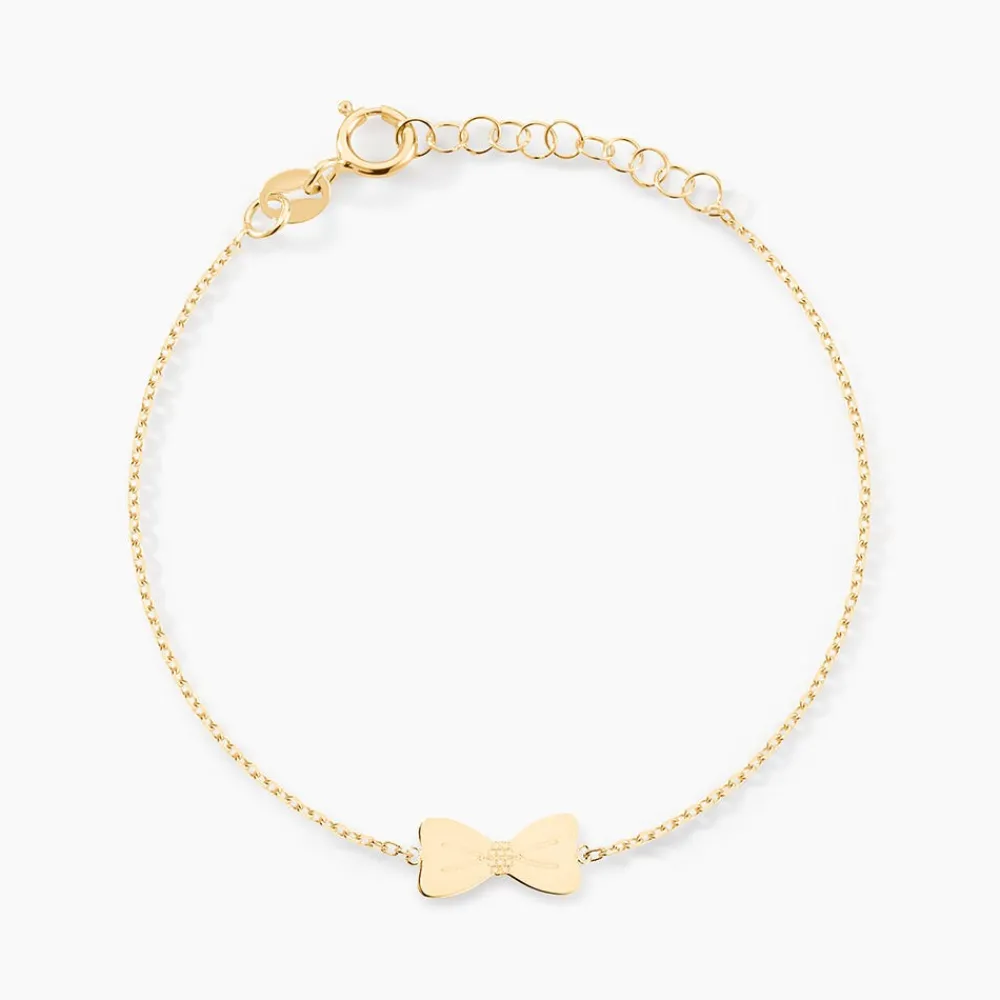 Marc Orian Bracelets Or|Bracelets Enfants > Bracelet Evonne Noeud Or Jaune