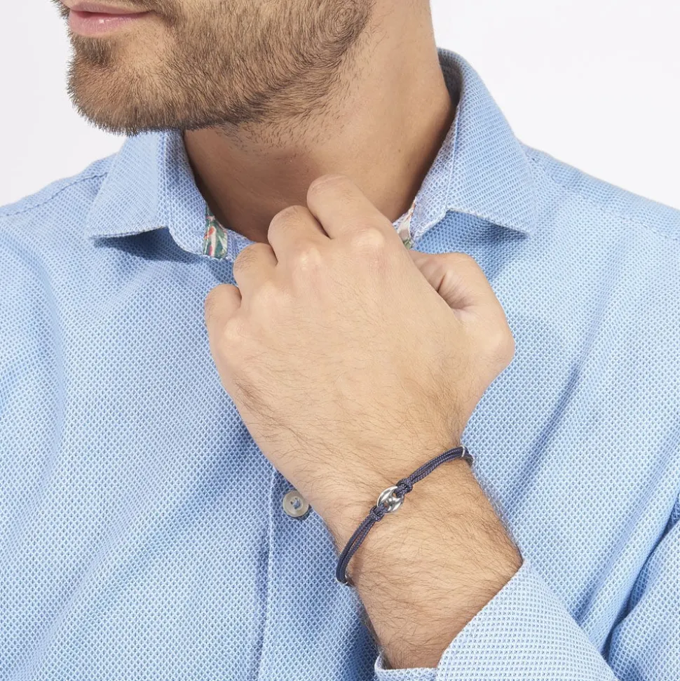 Bracelet Fabrice Acier Blanc
