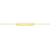 Bracelet Fania Or Jaune Oxydes De Zirconium