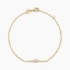 Bracelet Fergie Plaqué Or Jaune Oxyde De Zirconium