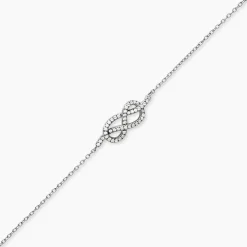 Bracelet Fiorine Argent Blanc Oxyde De Zirconium