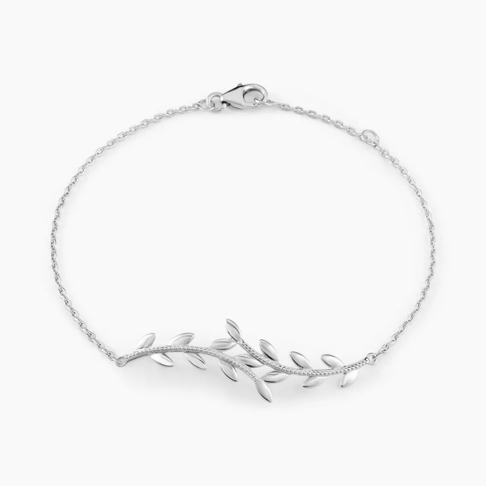 Marc Orian Bracelets|Idées Cadeaux Femme > Bracelet Folia Argent Blanc