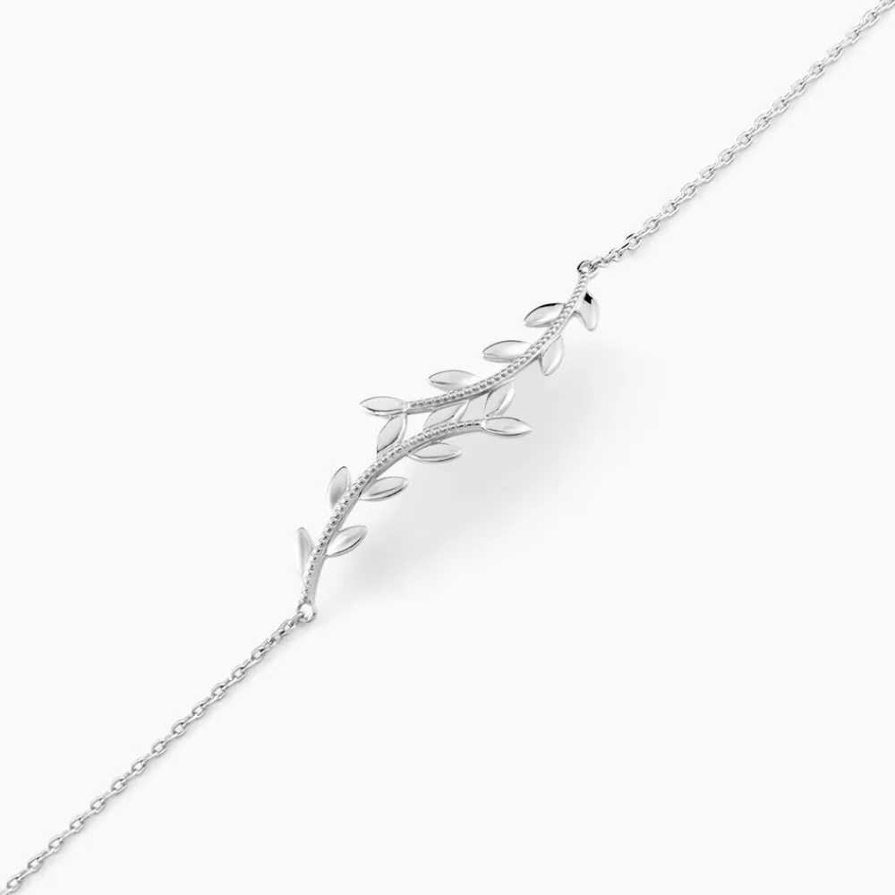 Marc Orian Bracelets|Idées Cadeaux Femme > Bracelet Folia Argent Blanc