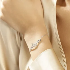 Marc Orian Bracelets|Idées Cadeaux Femme > Bracelet Folia Argent Blanc