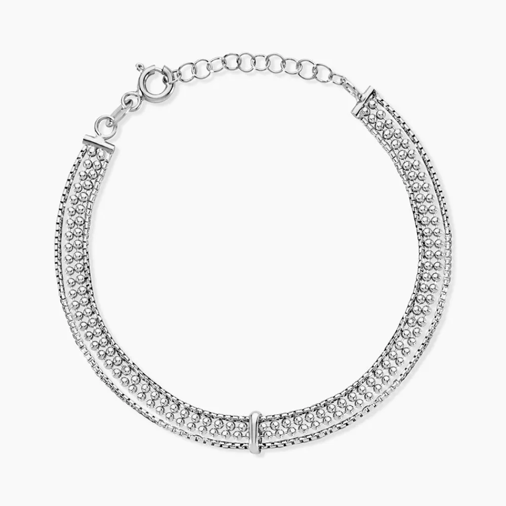 Marc Orian Bracelets|Idées Cadeaux Femme > Bracelet Freja Argent Blanc