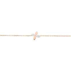 Bracelet Ginila Or Rose Diamant