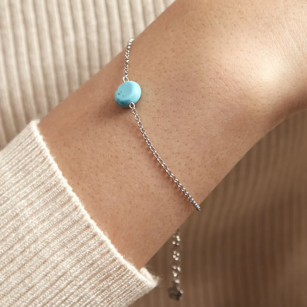 Marc Orian Bracelets|Idées Cadeaux Femme > Bracelet Graziana Argent Blanc Turquoise