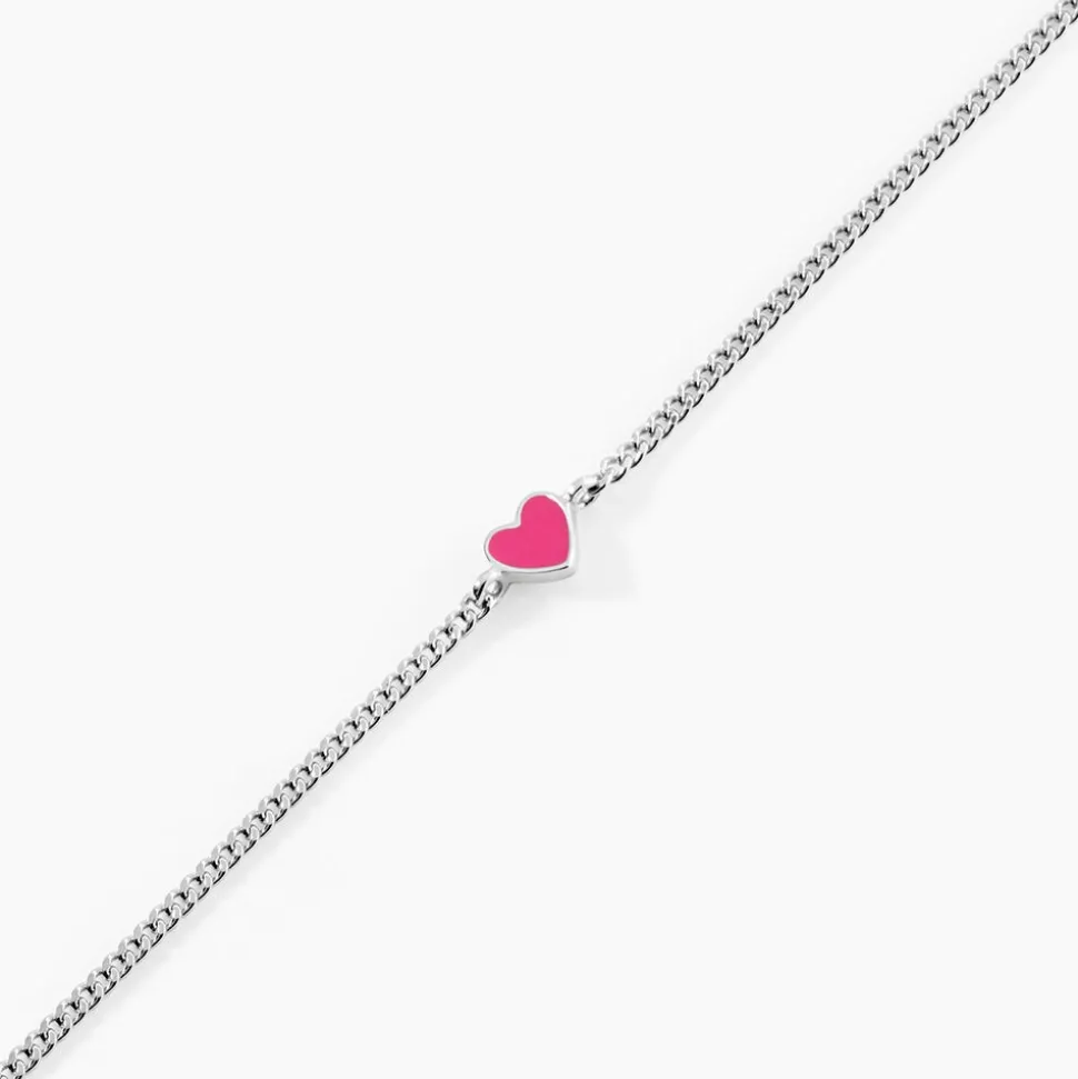 Bracelet Griotte Argent Blanc