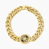 Bracelet Guess 4G Icon Acier Jaune