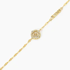 GUESS BIJOUX Bijoux Zirconium|Bracelets Acier Inoxydable > Bracelet Guess Petra Acier Jaune Oxyde De Zirconium