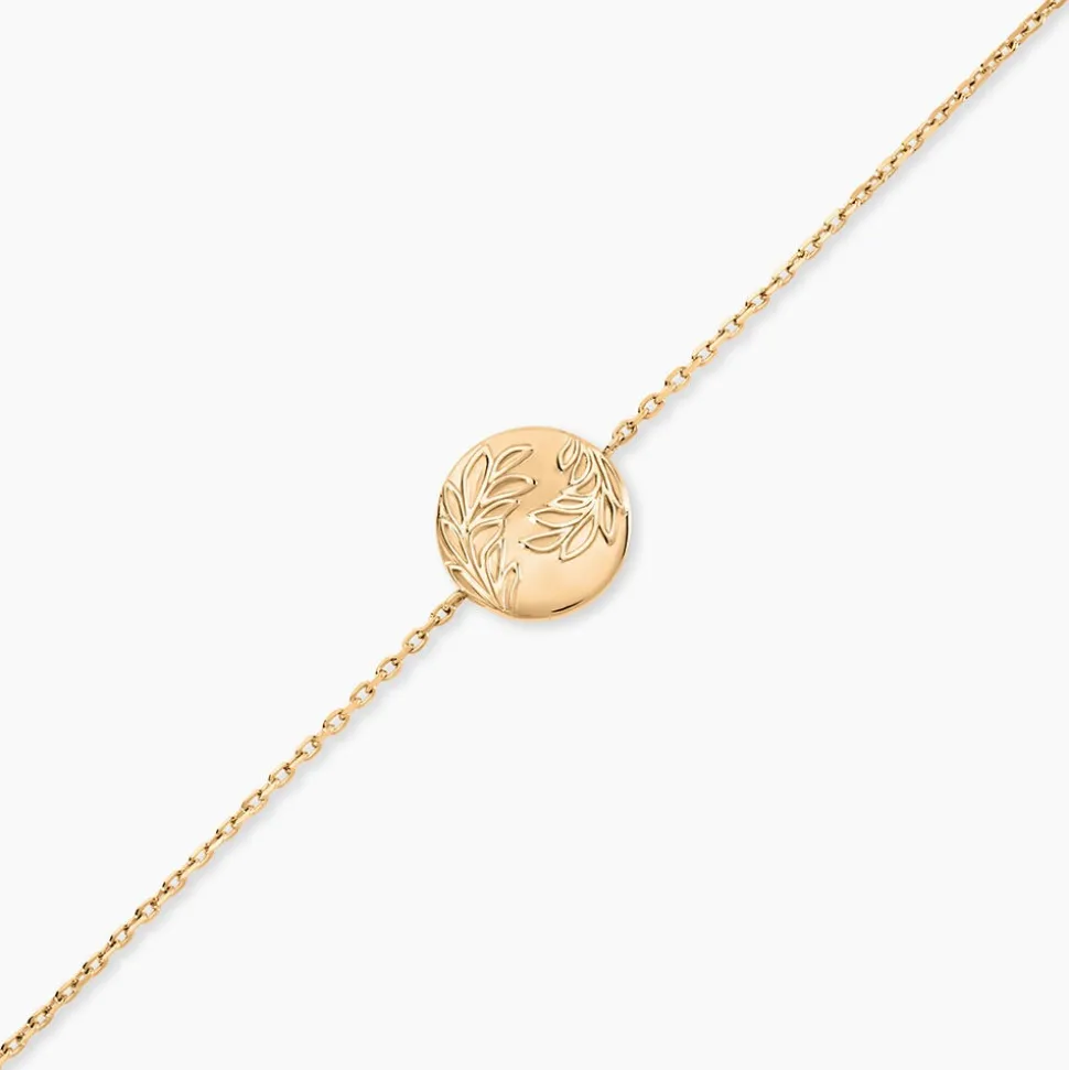 Bracelet Hanaelle Plaque Or Jaune