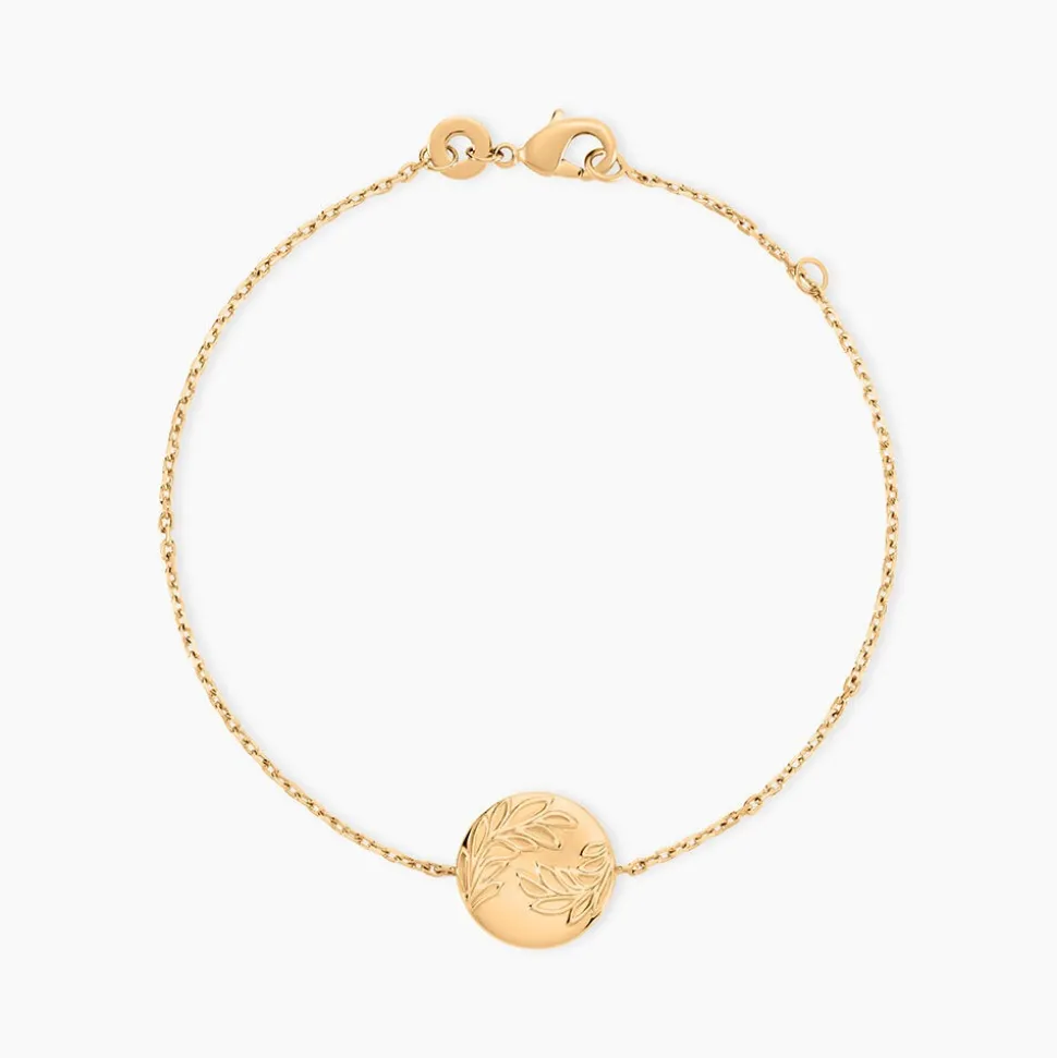 Bracelet Hanaelle Plaque Or Jaune